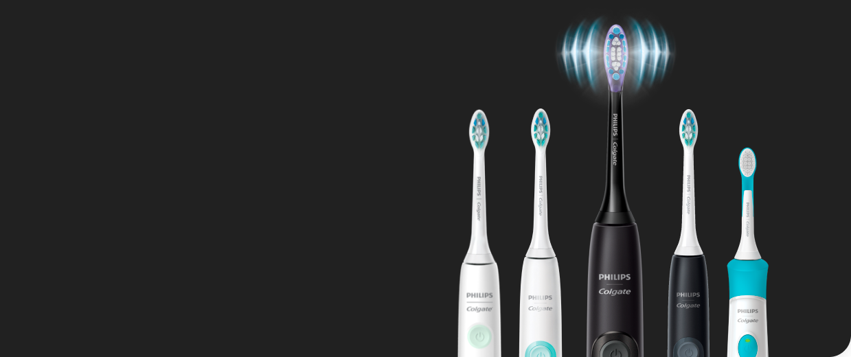 Linha do escovas Phillips Colgate SonicPro Linha do escovas Phillips Colgate SonicPro