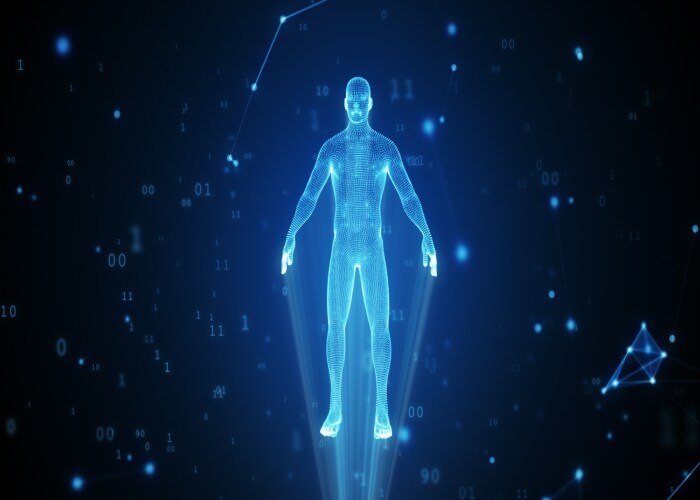 Homem feito com inteligência artificial